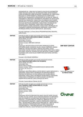 RPI - Marcas 2249 "Vervs Consultoria" 