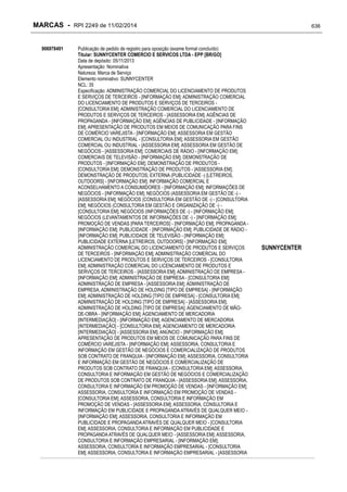 RPI - Marcas 2249 "Vervs Consultoria" 