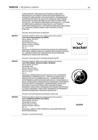 RPI - Marcas 2249 "Vervs Consultoria" 