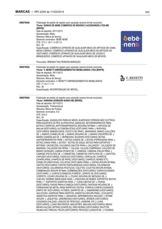 RPI - Marcas 2249 "Vervs Consultoria" 