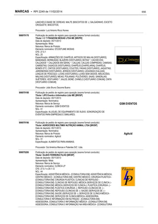 RPI - Marcas 2249 "Vervs Consultoria" 