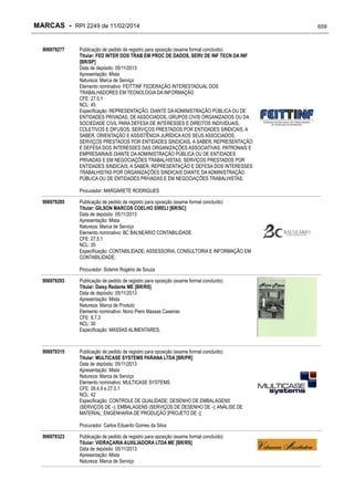 RPI - Marcas 2249 "Vervs Consultoria" 