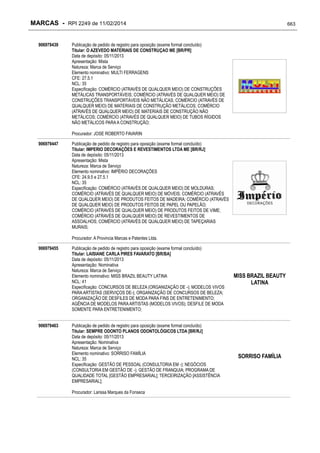 RPI - Marcas 2249 "Vervs Consultoria" 