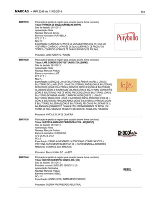 RPI - Marcas 2249 "Vervs Consultoria" 