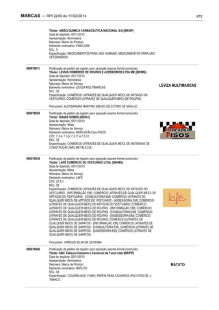 RPI - Marcas 2249 "Vervs Consultoria" 