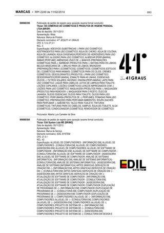 RPI - Marcas 2249 "Vervs Consultoria" 