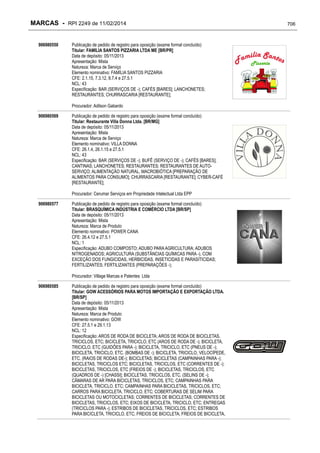 RPI - Marcas 2249 "Vervs Consultoria" 