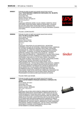 RPI - Marcas 2249 "Vervs Consultoria" 