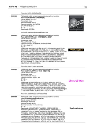 RPI - Marcas 2249 "Vervs Consultoria" 