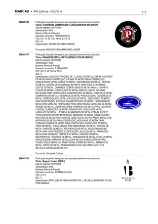 RPI - Marcas 2249 "Vervs Consultoria" 