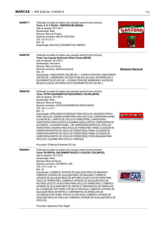 RPI - Marcas 2249 "Vervs Consultoria" 