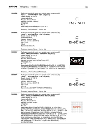 RPI - Marcas 2249 "Vervs Consultoria" 