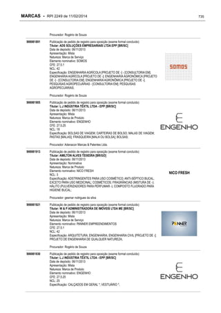 RPI - Marcas 2249 "Vervs Consultoria" 