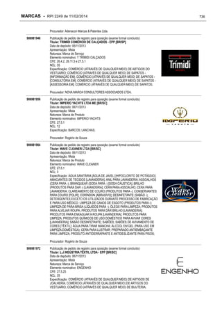 RPI - Marcas 2249 "Vervs Consultoria" 