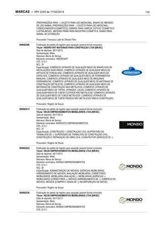 RPI - Marcas 2249 "Vervs Consultoria" 