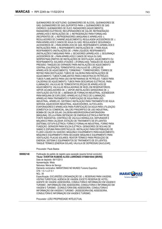 RPI - Marcas 2249 "Vervs Consultoria" 