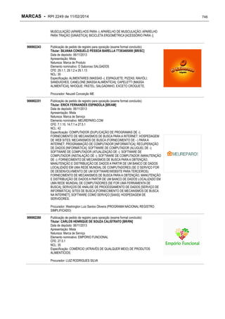 RPI - Marcas 2249 "Vervs Consultoria" 