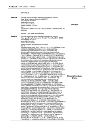 RPI - Marcas 2249 "Vervs Consultoria" 