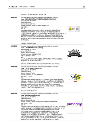 RPI - Marcas 2249 "Vervs Consultoria" 