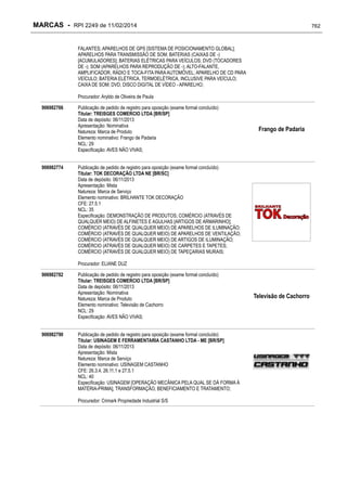 RPI - Marcas 2249 "Vervs Consultoria" 
