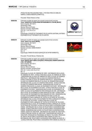 RPI - Marcas 2249 "Vervs Consultoria" 