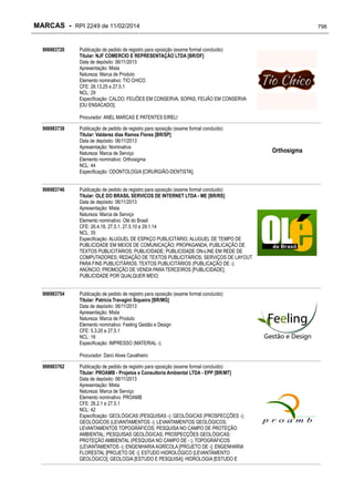 RPI - Marcas 2249 "Vervs Consultoria" 