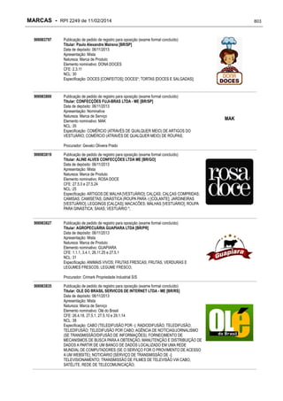 RPI - Marcas 2249 "Vervs Consultoria" 