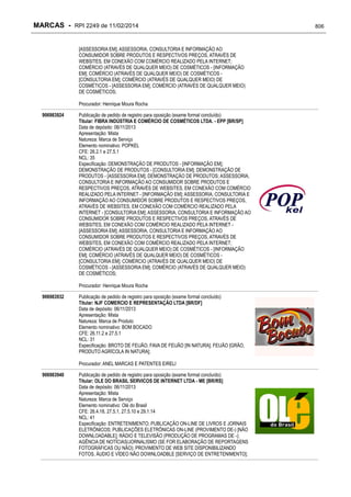 RPI - Marcas 2249 "Vervs Consultoria" 