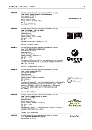 RPI - Marcas 2249 "Vervs Consultoria" 