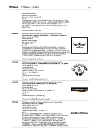 RPI - Marcas 2249 "Vervs Consultoria" 