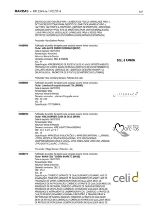 RPI - Marcas 2249 "Vervs Consultoria" 