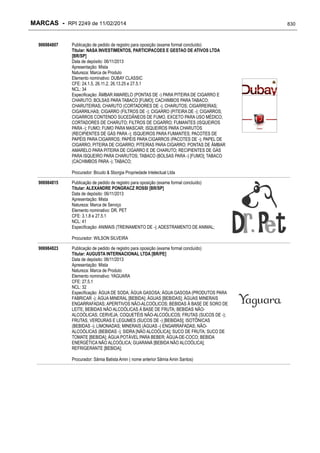 RPI - Marcas 2249 "Vervs Consultoria" 