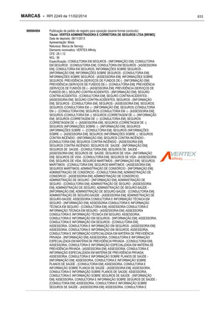 RPI - Marcas 2249 "Vervs Consultoria" 