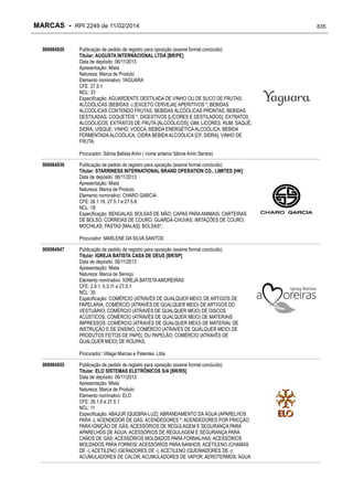 RPI - Marcas 2249 "Vervs Consultoria" 