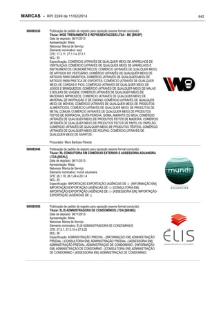 RPI - Marcas 2249 "Vervs Consultoria" 