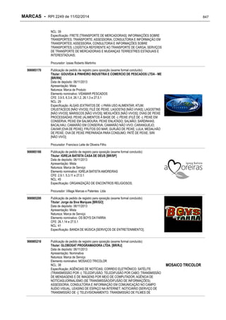 RPI - Marcas 2249 "Vervs Consultoria" 