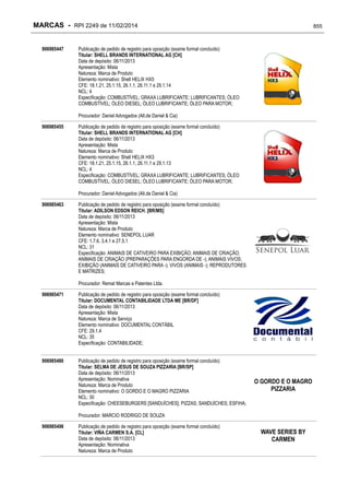 RPI - Marcas 2249 "Vervs Consultoria" 