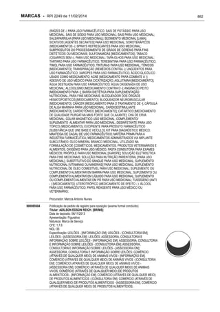 RPI - Marcas 2249 "Vervs Consultoria" 