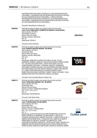 RPI - Marcas 2249 "Vervs Consultoria" 