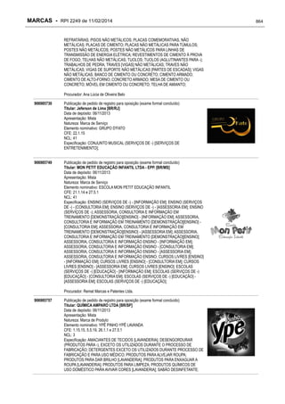 RPI - Marcas 2249 "Vervs Consultoria" 