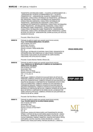 RPI - Marcas 2249 "Vervs Consultoria" 