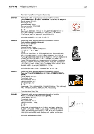 RPI - Marcas 2249 "Vervs Consultoria" 