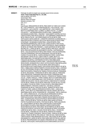 RPI - Marcas 2249 "Vervs Consultoria" 