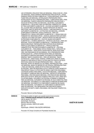 RPI - Marcas 2249 "Vervs Consultoria" 