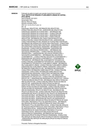 RPI - Marcas 2249 "Vervs Consultoria" 