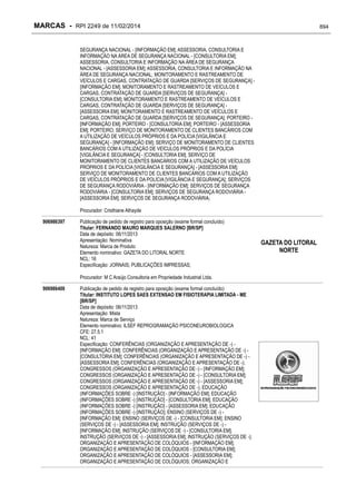 RPI - Marcas 2249 "Vervs Consultoria" 