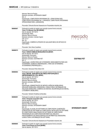 RPI - Marcas 2249 "Vervs Consultoria" 