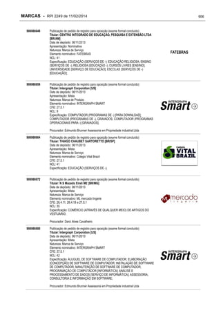 RPI - Marcas 2249 "Vervs Consultoria" 