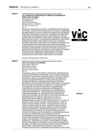 RPI - Marcas 2249 "Vervs Consultoria" 