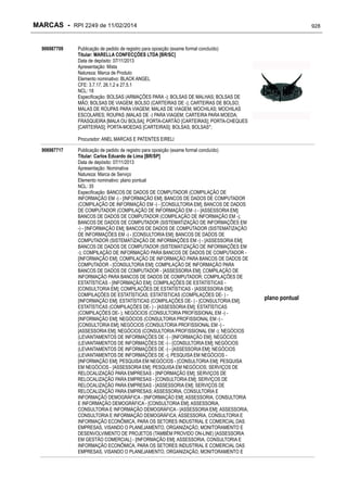 RPI - Marcas 2249 "Vervs Consultoria" 